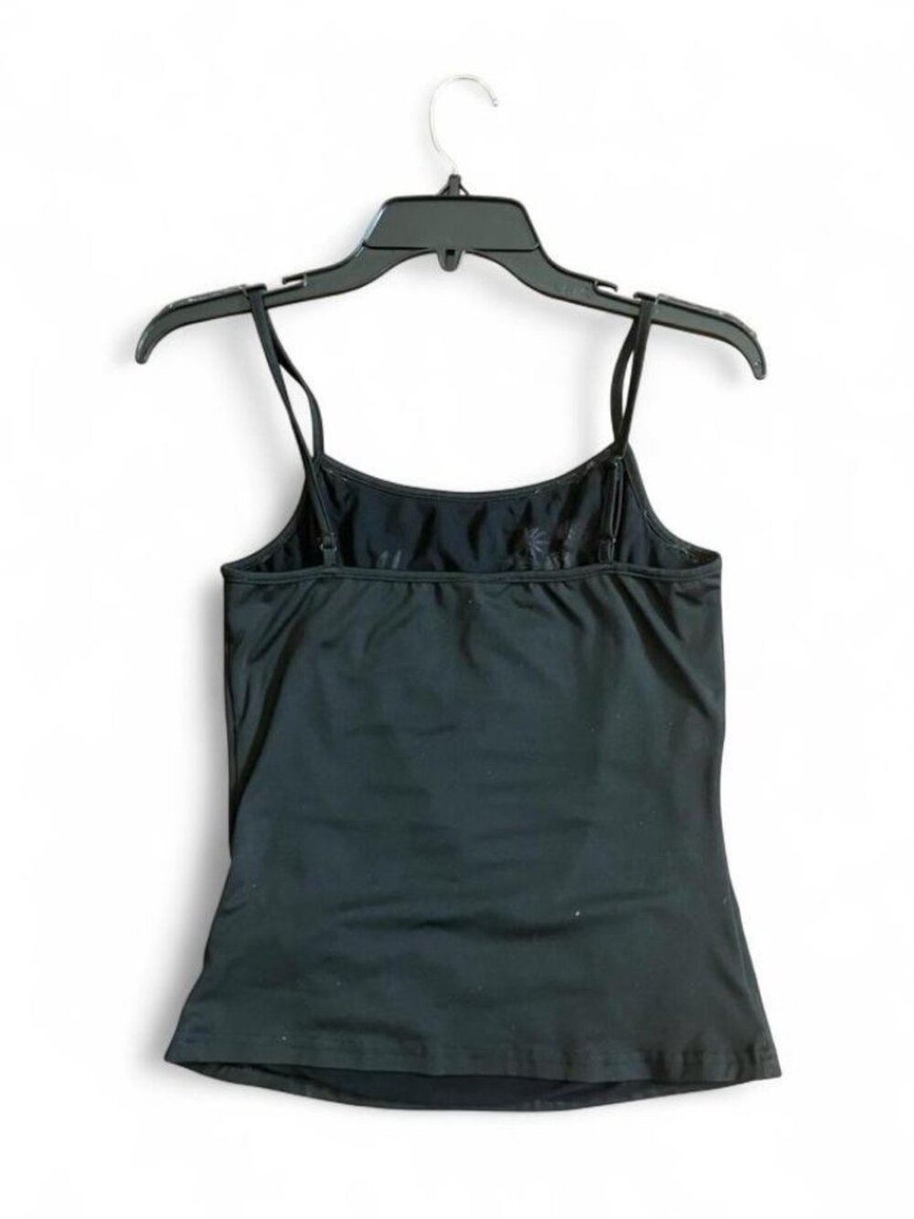 Emery Rose Black Floral Embroidered Cami Tank Top Size Small - Picture 2 of 7